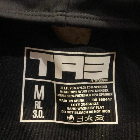 TA3 size M Squarey Black Swimsuit - Picture 10 of 12